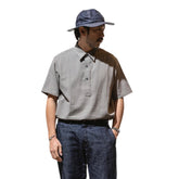 ACV-SH04SS-CHMP COTTON HEMP ARMY PULLOVER SHORT SLEEVE SHIRT